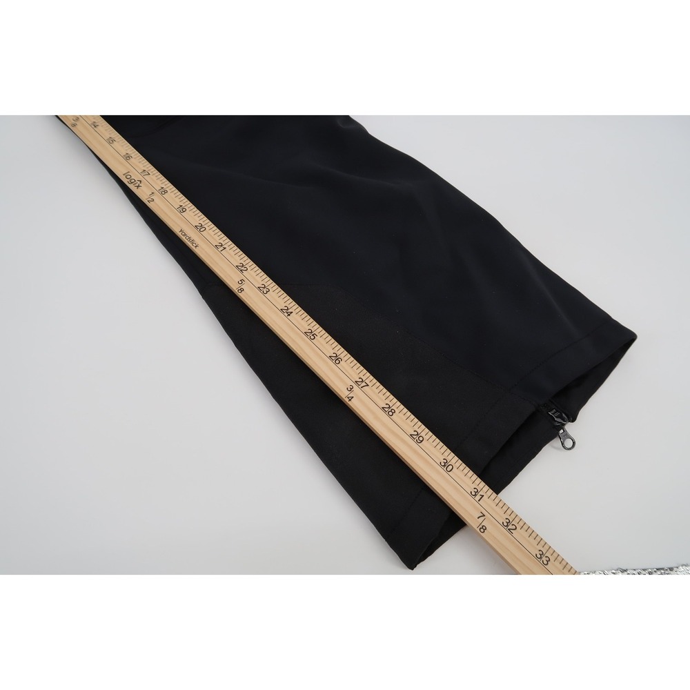 Emporio Armani EA7‎ Mens Large Black Technical Ski Snow Pants Trousers Straight - Picture 14 of 15